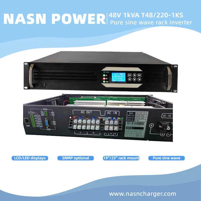 Rackmount telecom inverter with SNMP T48220-1KS