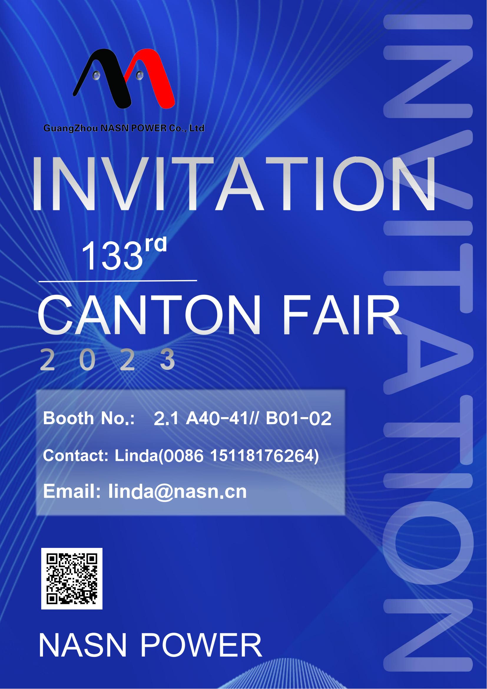 Canton Fair Invitation