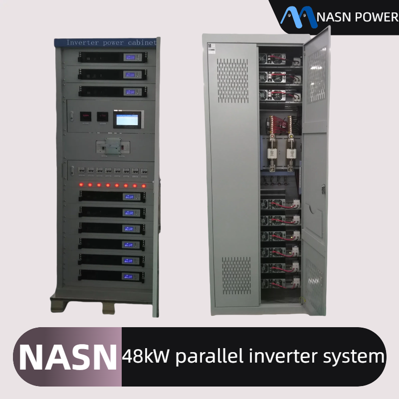 48kW parallel inverter system up to 9 Units Parallel Inverter 5.5kw