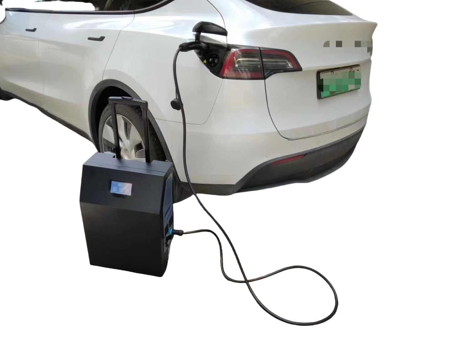 Emergency mobile EV charger