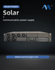 48VDC Rectifier Solar Hybrid Telecom System