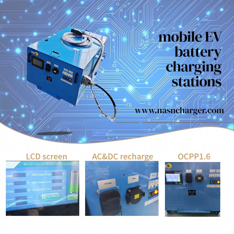 mobile EV battery charging stations 