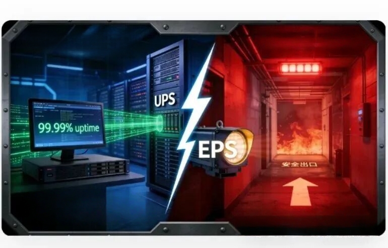 UPS Vs EPS The Essential Differences And Application Scenarios between Uninterruptible Power Supply And Emergency Power Supply.jpg