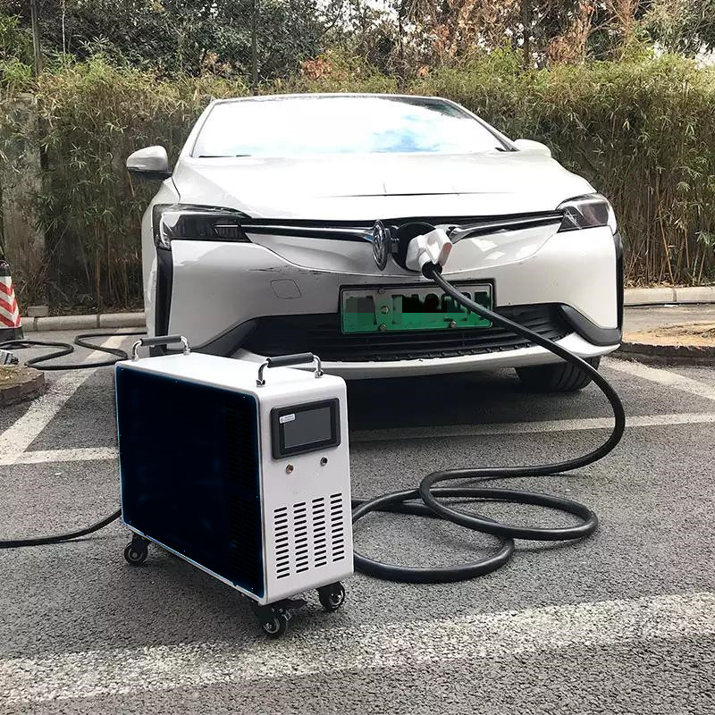 Portable EV Charger 30KW 60KW with GBT EV connector for BYD E6