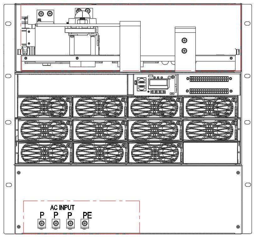 48V 500A Rectifier Charger Power Supply n+1