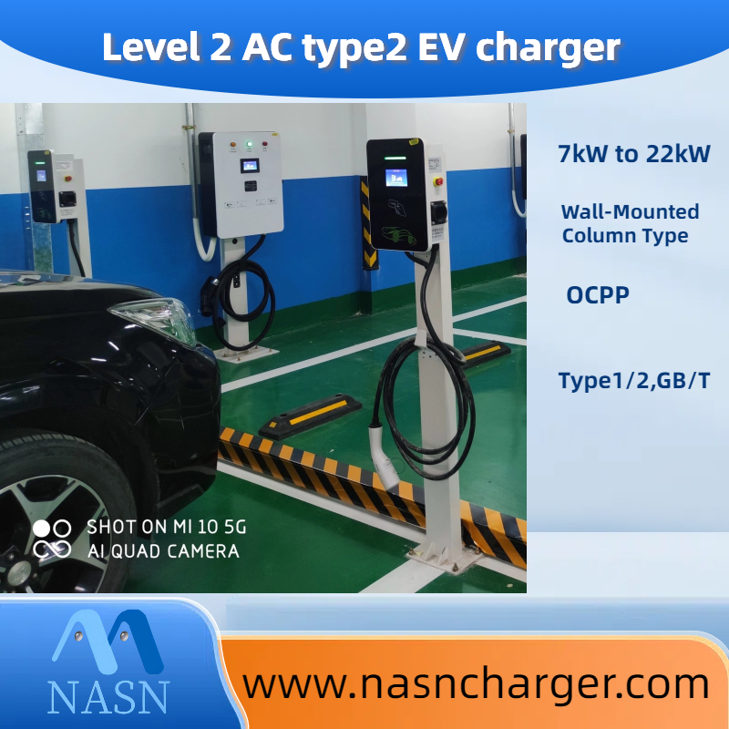 Wall Mounting Type AC EV Charger