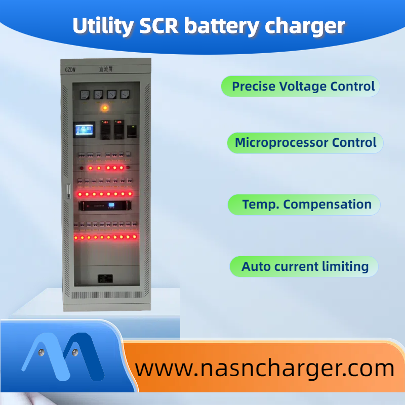 110VDC utility SCR battery charger 