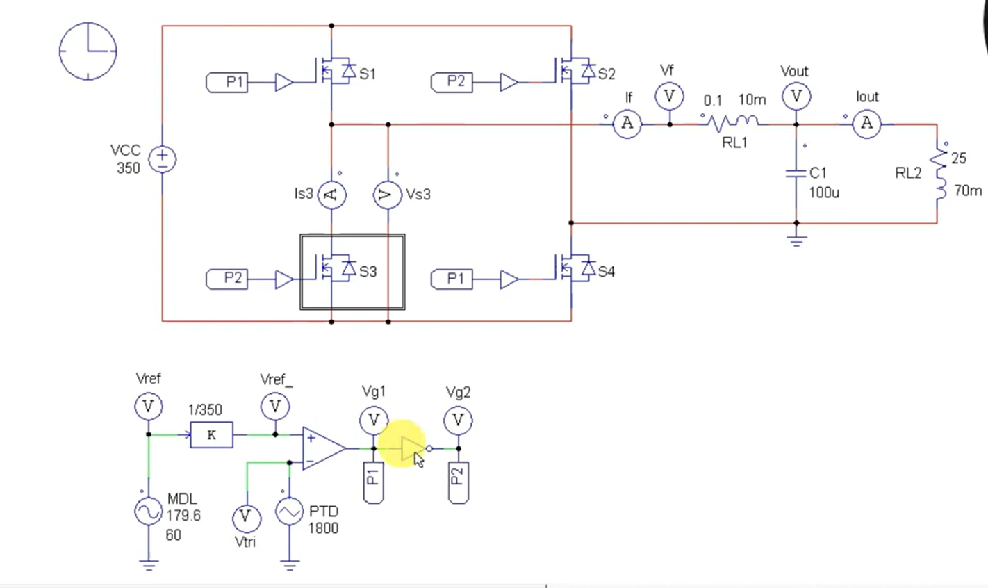 Bipolar Power Supply Inverter
