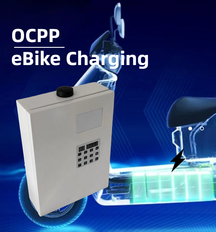 OCPP eBike Charging Station with 10 outputs