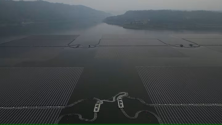 192 megawatt peak (MWp) floating solar power plant built on Cirata dam