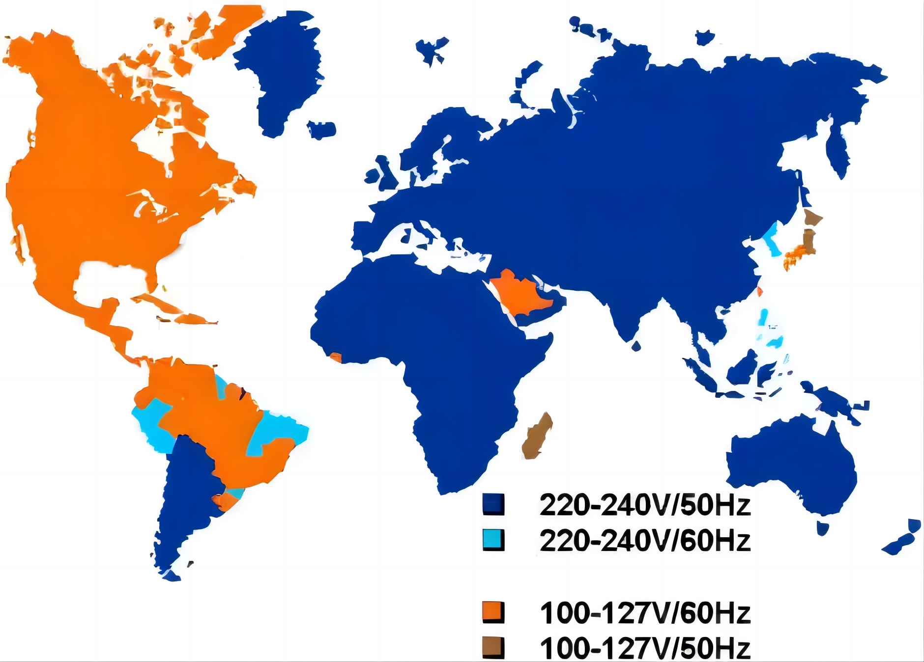 A Comparative Analysis of Household Voltage Standards Across Countries