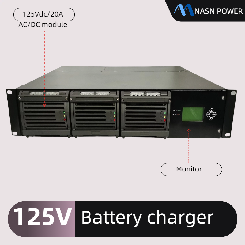 Battery Charger 125Vdc 50A for electrical distribution substations.png