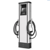 Pedestal AC EV Charger 7KW/11KW/22KW with one GBT plug and one type2 plug