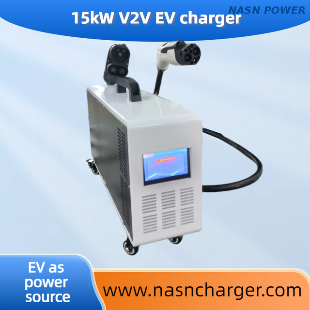 15kW Vehicle To Vehicle V2V  EV charger - NASN POWER 