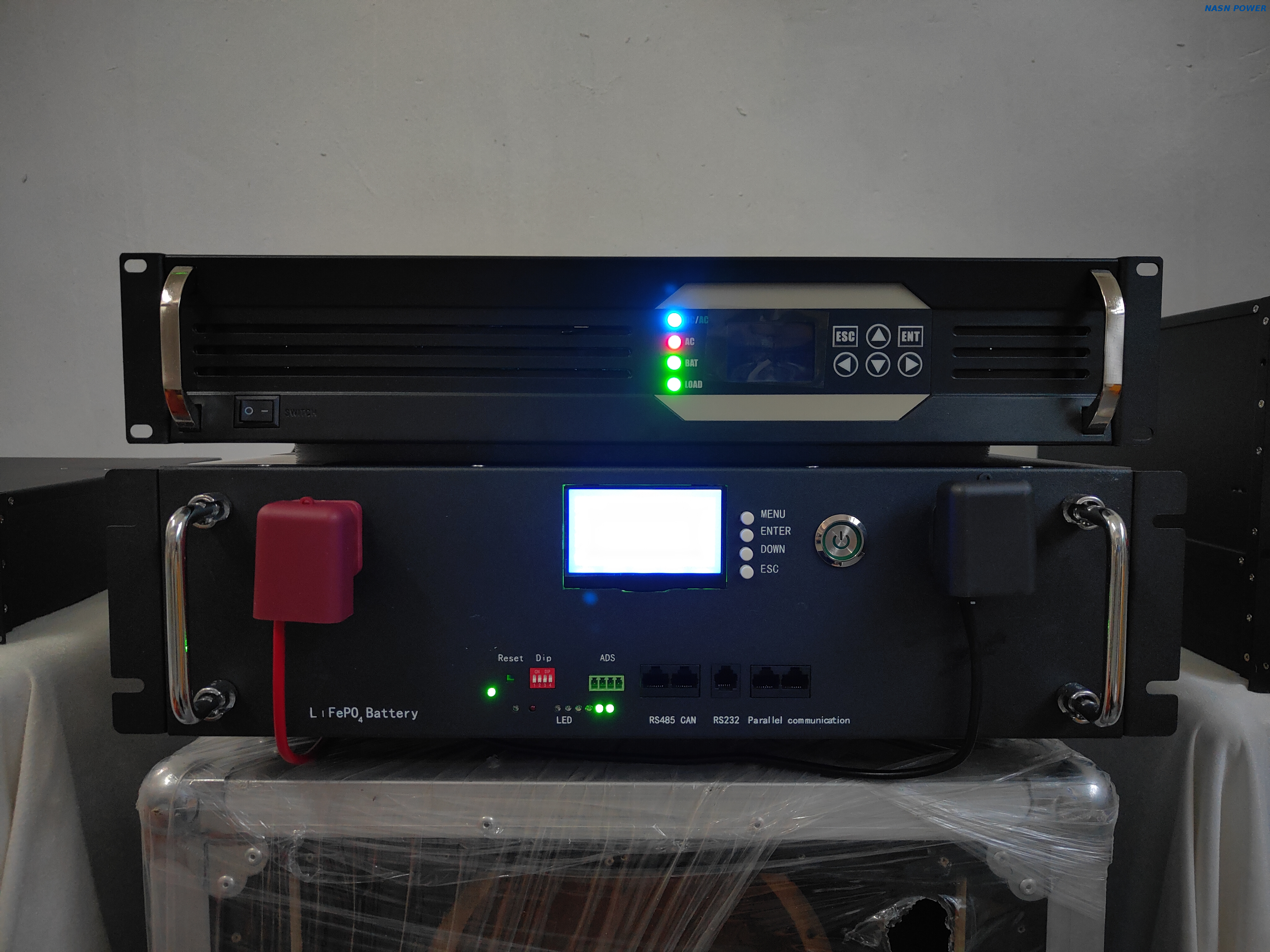 Rack-mounted 48V100AH lithium-ion battery