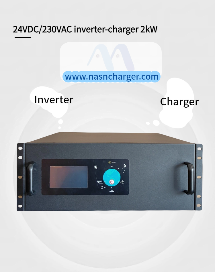 24VDC to 230VAC inverter-charger 2000VA