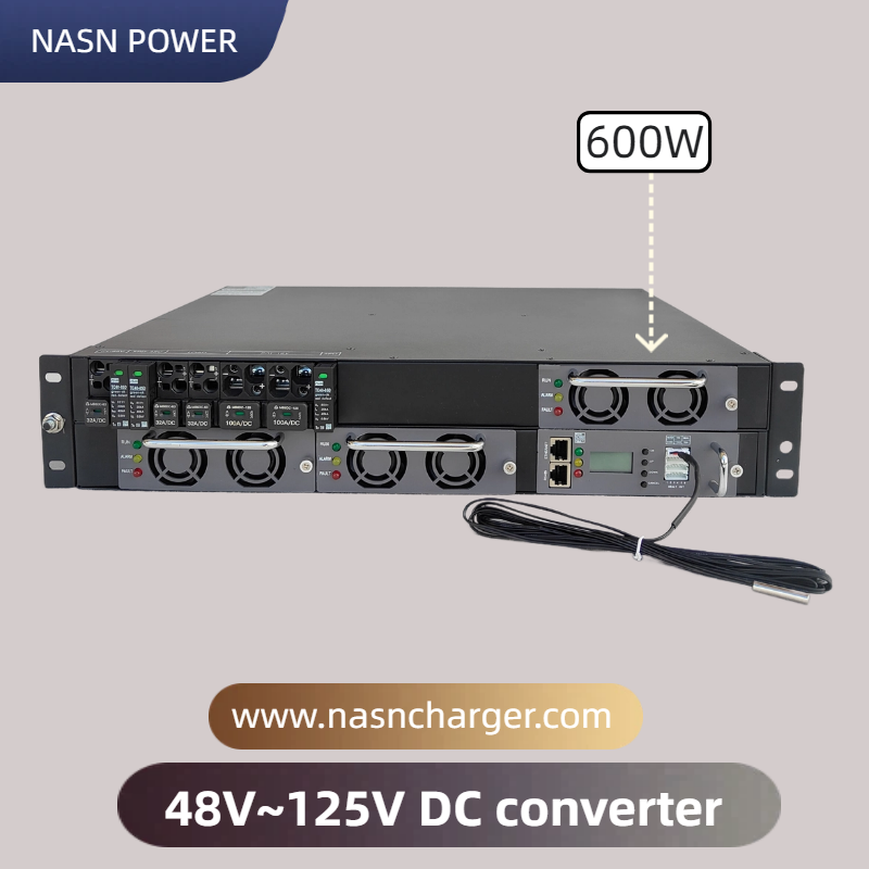 48Vdc To 125Vdc DC Converter rack mount redundancy power supply.png