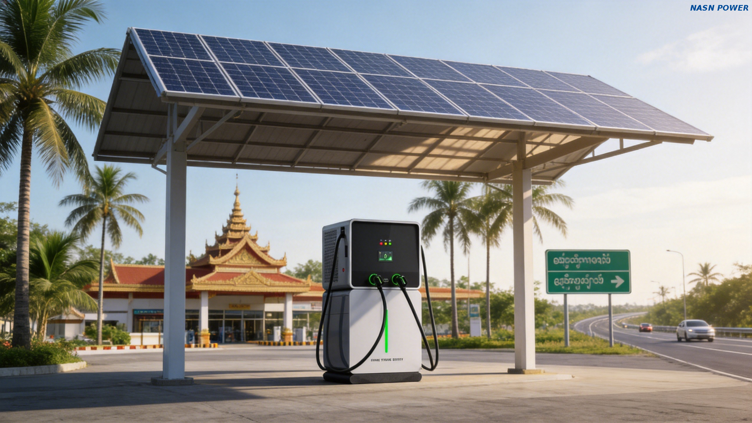 Solar Powered Ev Charging Stations